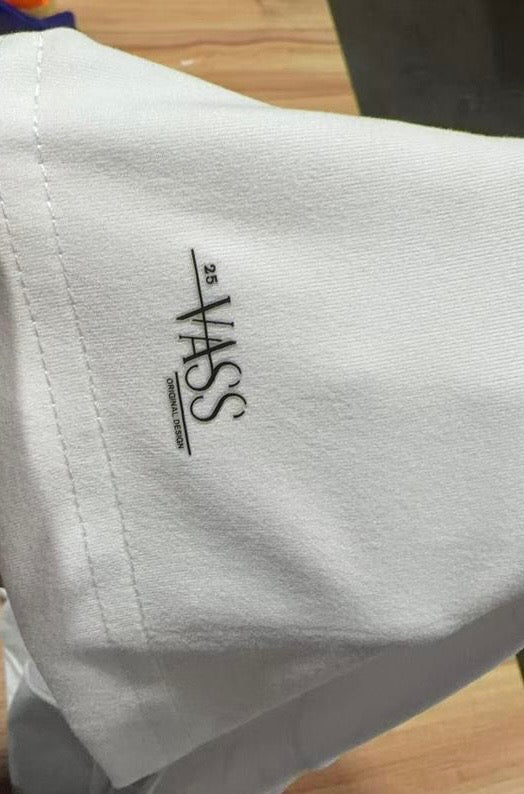 VASS ORIGINAL - Premium White Oversize T-Shirt