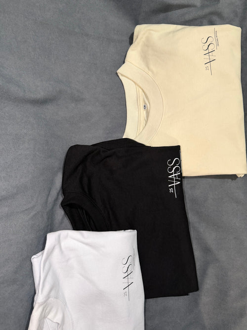 VASS ORIGINAL - White Oversize T-Shirt