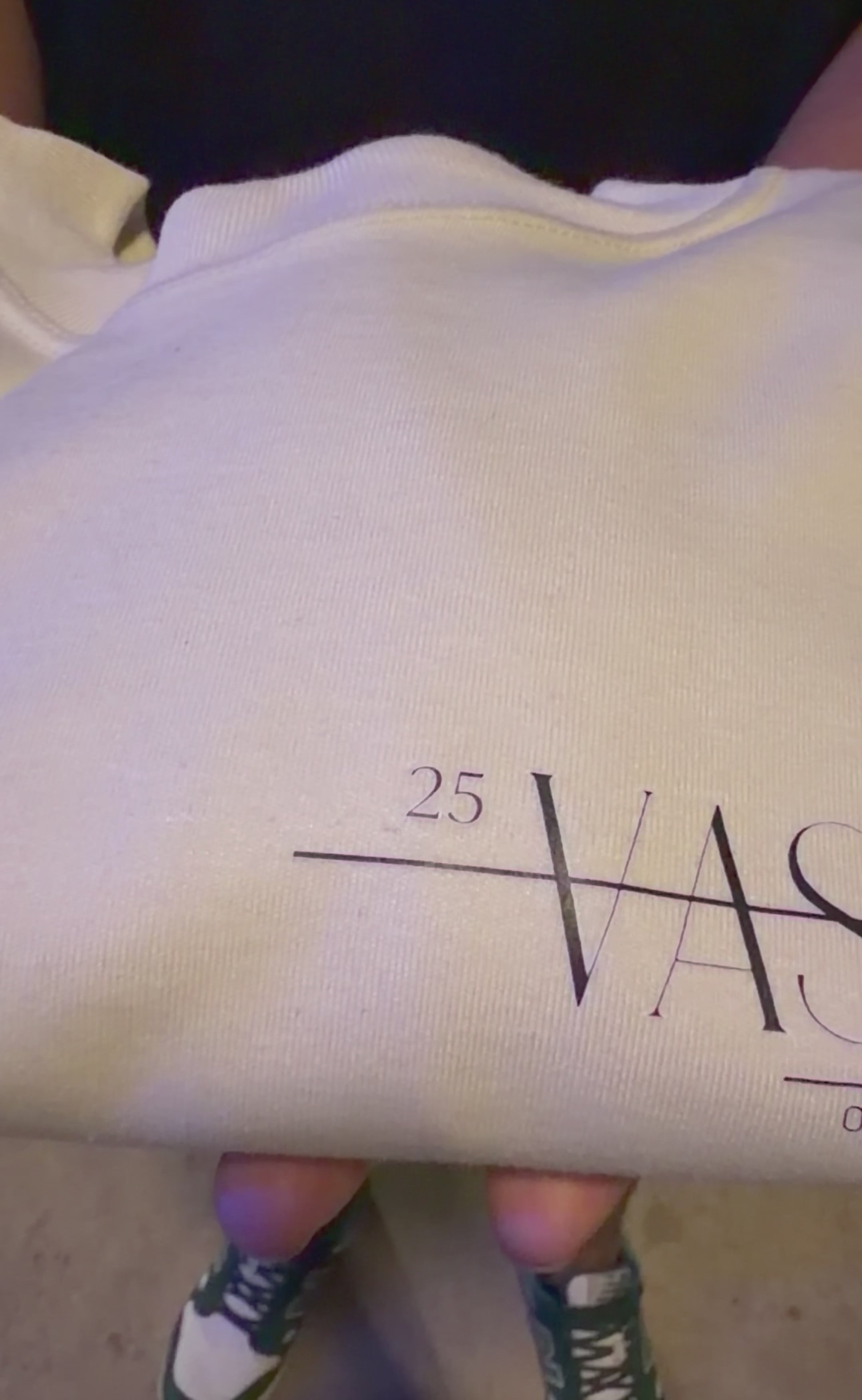 VASS ORIGINAL - White Oversize T-Shirt